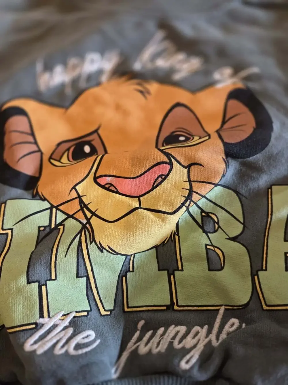Zara baby THE LION KING © DISNEY SWEATSHIRT Size 5 Years